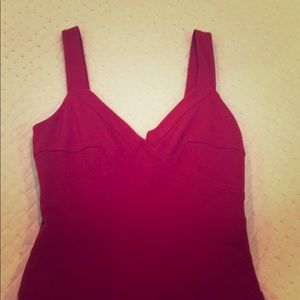 Diane Von Furstenberg red, body con dress